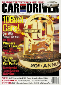 CAR & DRIVER 2002 JAN - VESCO BROTHERS DO 458.4 MPH